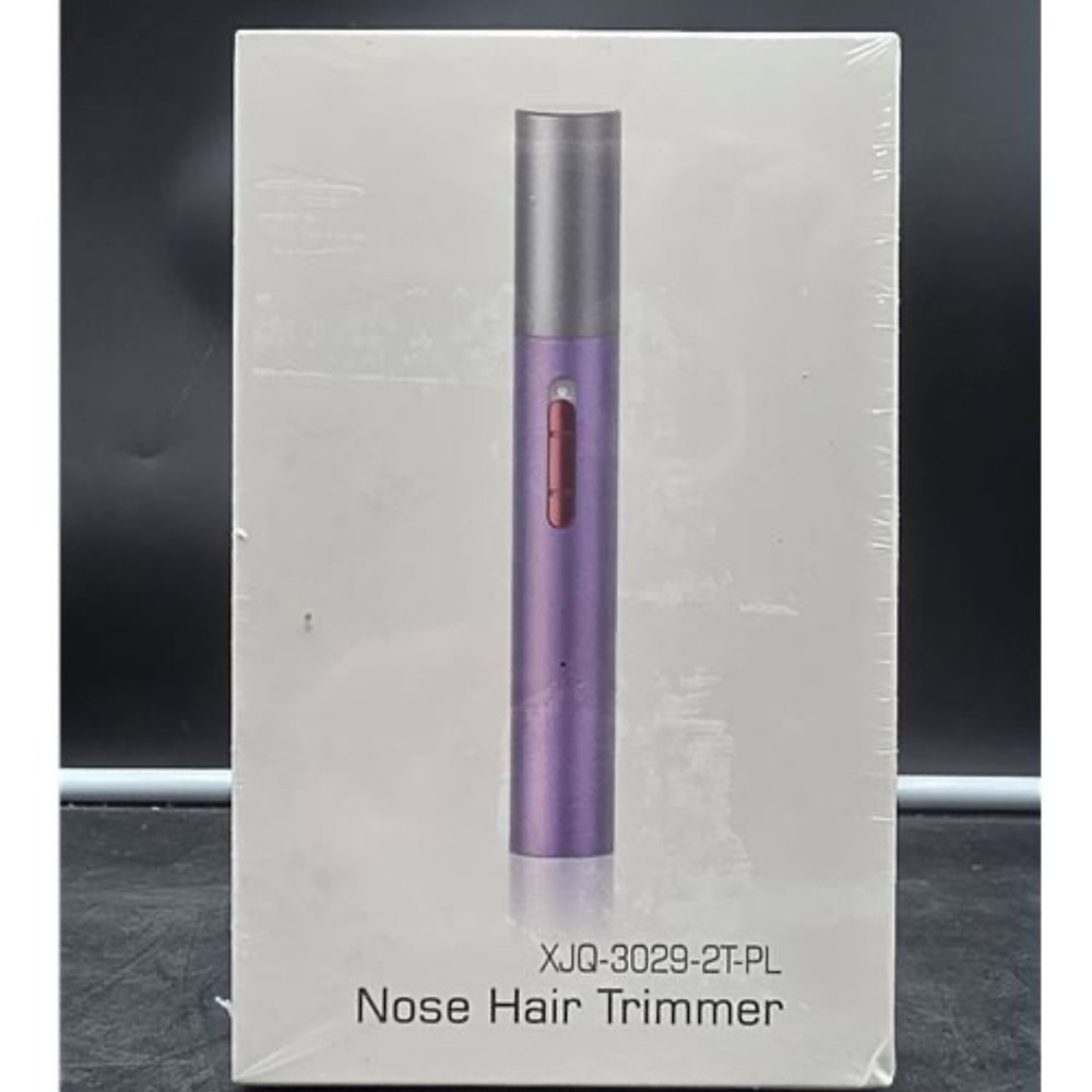 NWT XJQ-3029-2T-PL Nose Hair Trimmer with Rechargeable Feature!